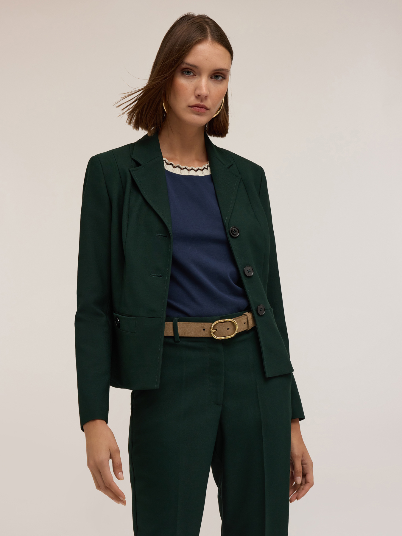 Giacca blazer corta image number 0