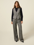 Gilet in flanella gessata image number 5