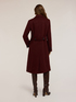 Manteau croisé en drap de laine mélangée image number 1