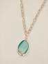 Collier avec pendentif en pierre image number 2