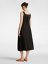 Linen dress with pleats on the front image number 1
