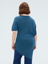 Asymmetrischer Strickpullover aus Viskosemischung image number 1