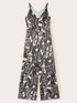 Langer Overall aus Satin mit Paisley-Muster image number 4