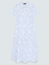 Robe longue chemise en coton jacquard image number 0