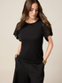Tricou cu mâneci din dantelă image number 0