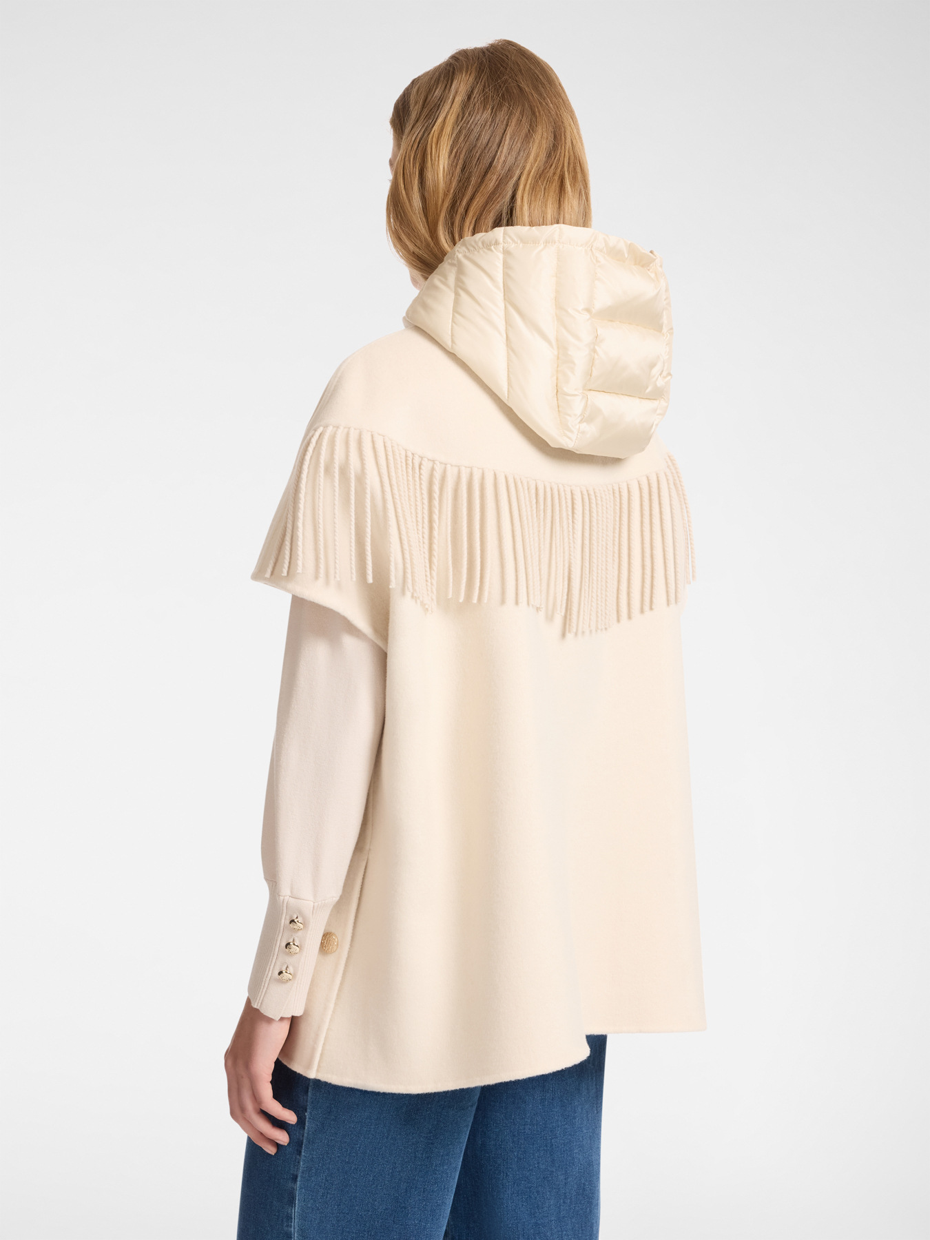 Casaco com capuz destac&aacute;vel image number 1