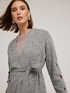 Cardigan lung din tricot cu lucrare ajouré image number 1
