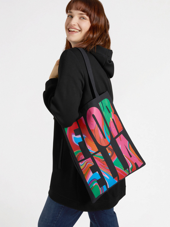 Tote Bag mit Schriftzug „Fiorella“