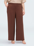 Pantalones Wide Leg en mezcla de viscosa image number 0