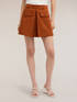 Shorts a vita alta con piega a soffietto image number 2
