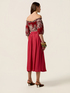 A-line skirt in viscose image number 1