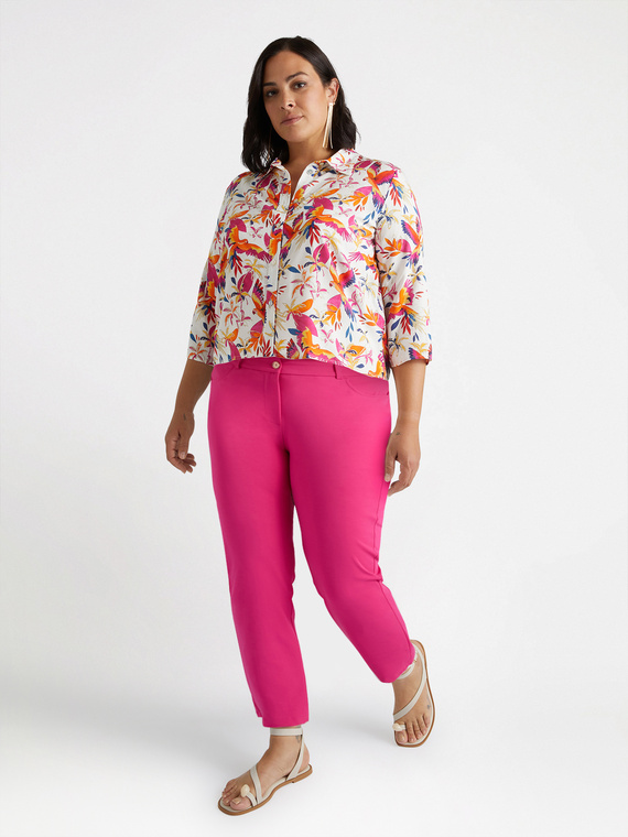 Pantalon New York en point de Milan