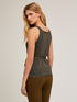 Top cache-coeur in maglia lurex image number 1