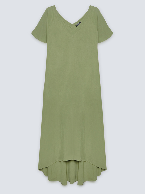 Robe longue en viscose ECOVERO™