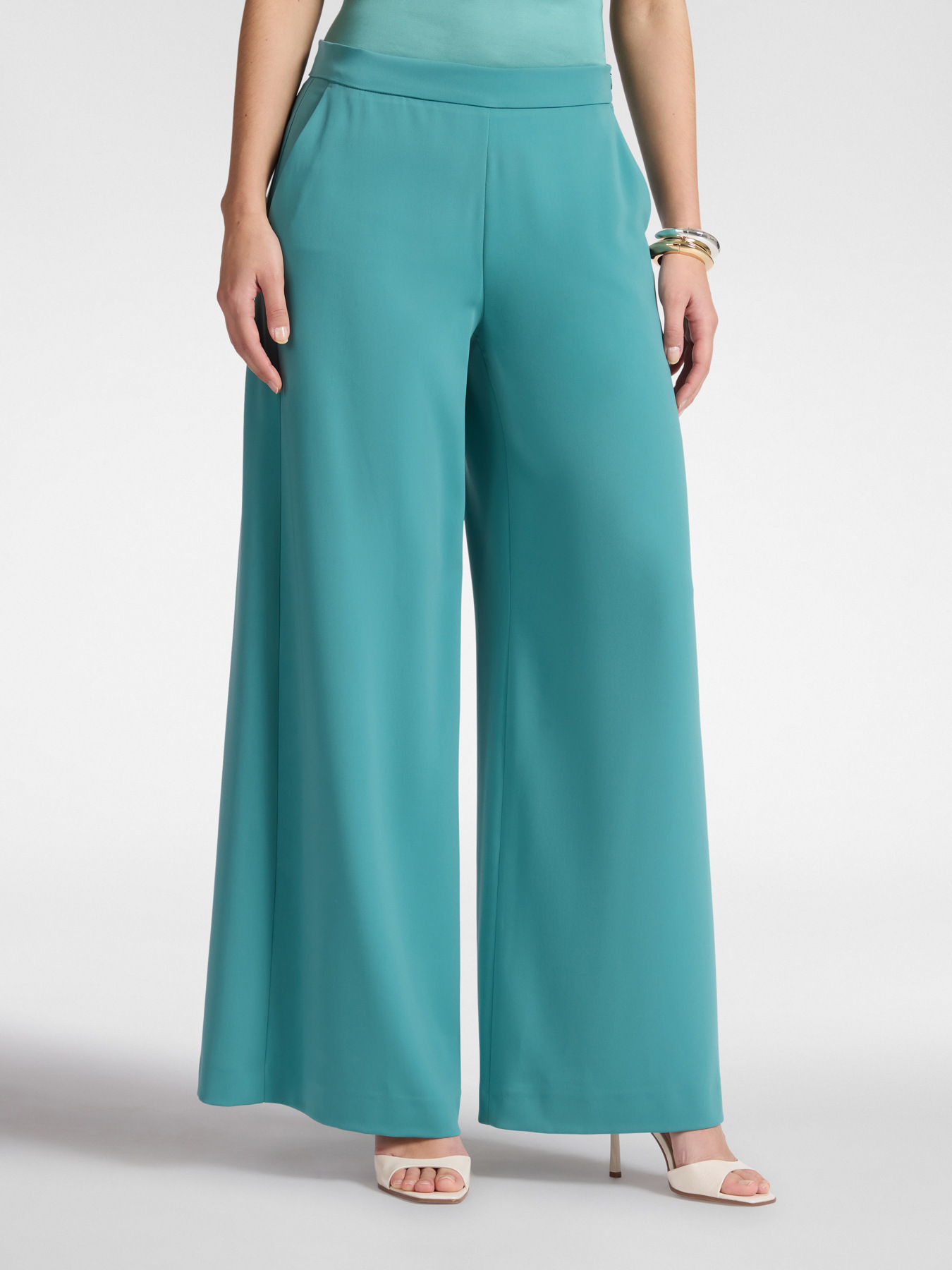 Palazzo pants in cady image number 2