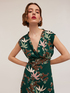 Langes Kleid mit Art-Deco-Muster image number 3