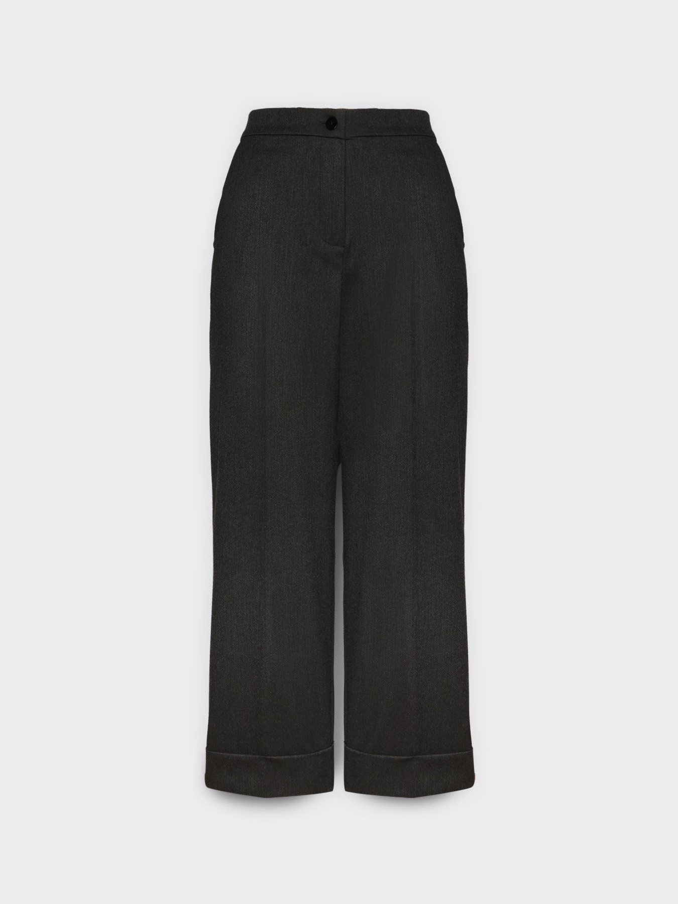 Cropped trousers with cuffs image number 4