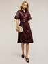 Shirtdress with openwork details image number 3