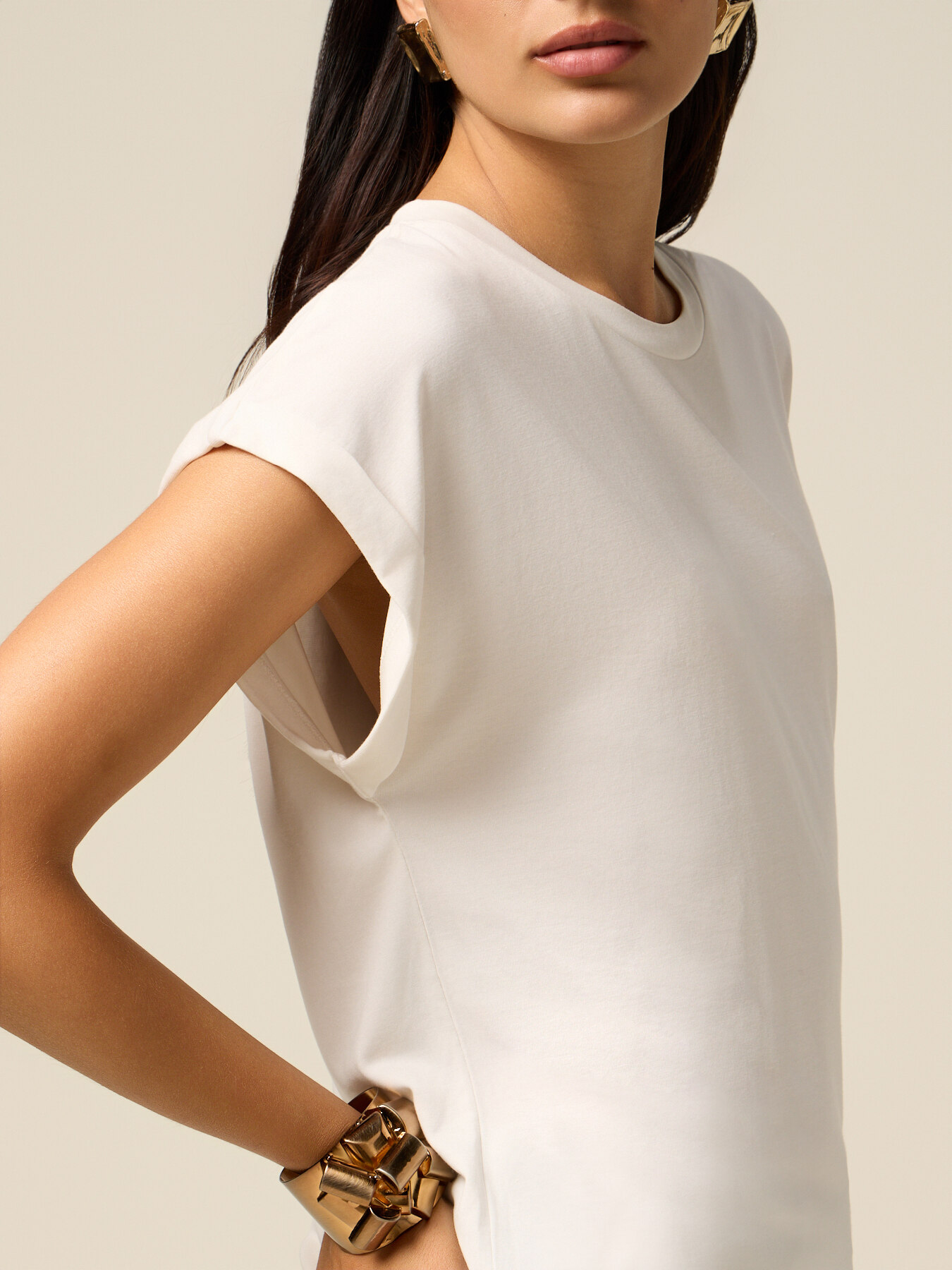 Modal blend jersey T-shirt image number 2