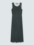 Long jersey dress with back neckline image number 5