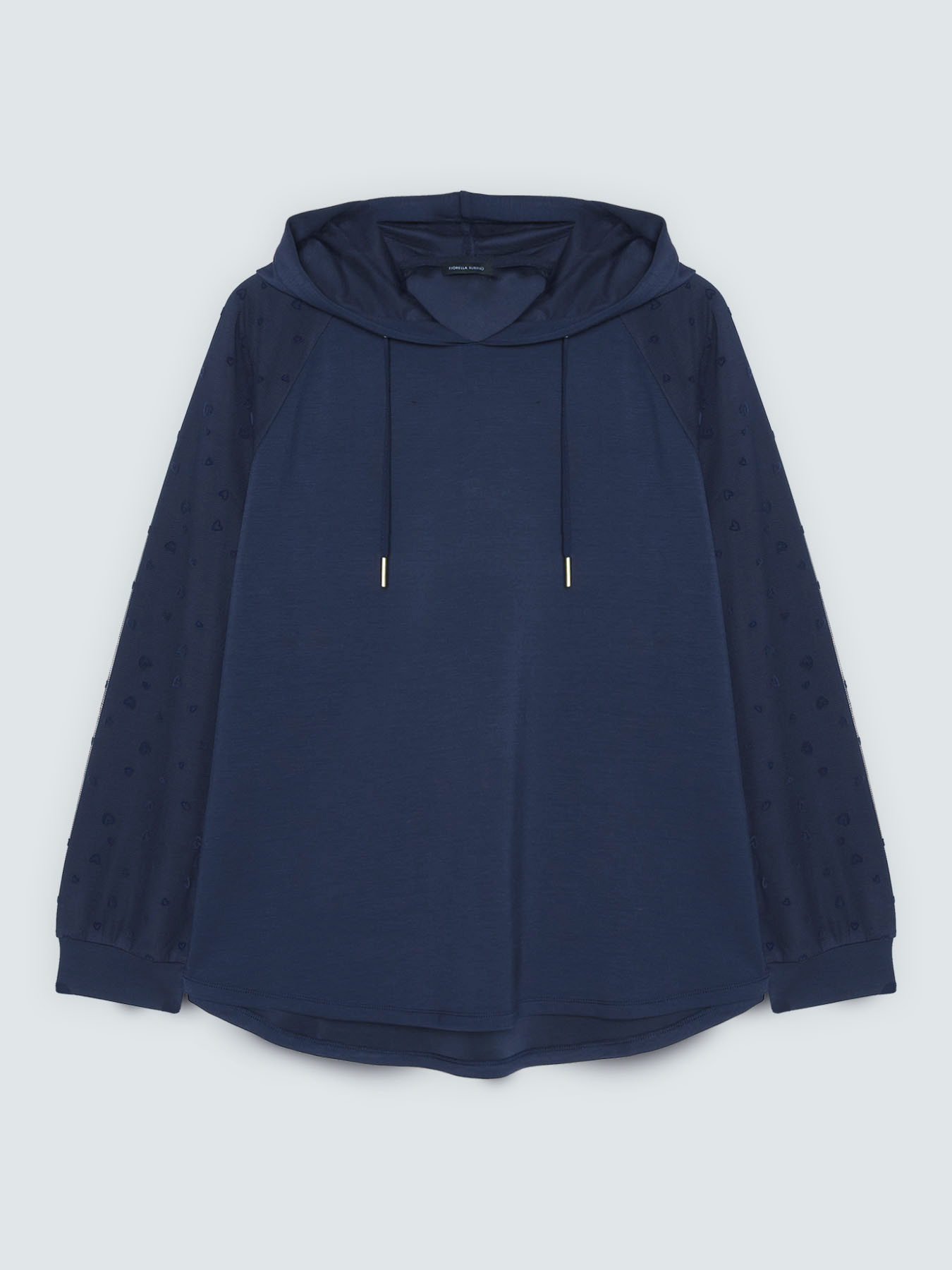 Hoodie with heart-shaped sleeves image number 4