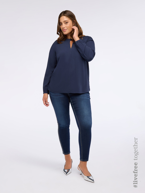 Jeggings avec strass sur le côté