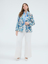 Blazer mit Blumendruck image number 0