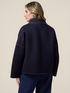 Short jacket in scuba fabric image number 1