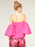 Blusa estiva off-shoulders image number 1