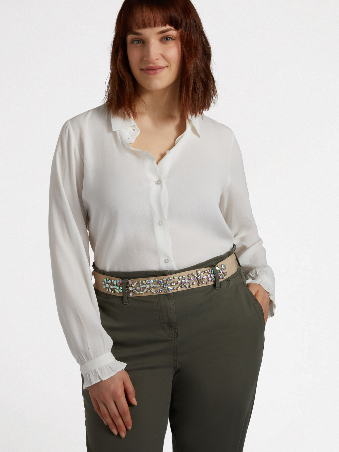 Embroidered belt image number 0