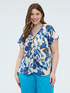 Blusa stampa floreale image number 0