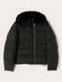Heavy short down jacket with high collar image number 4
