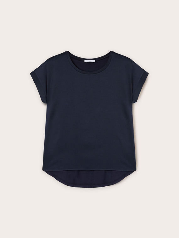 T-shirt bi-matière