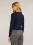Ribbed raglan cardigan image number 1