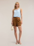 Satin shorts image number 0