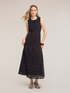 Robe longue en broderie anglaise avec d&eacute;collet&eacute; dos image number 3