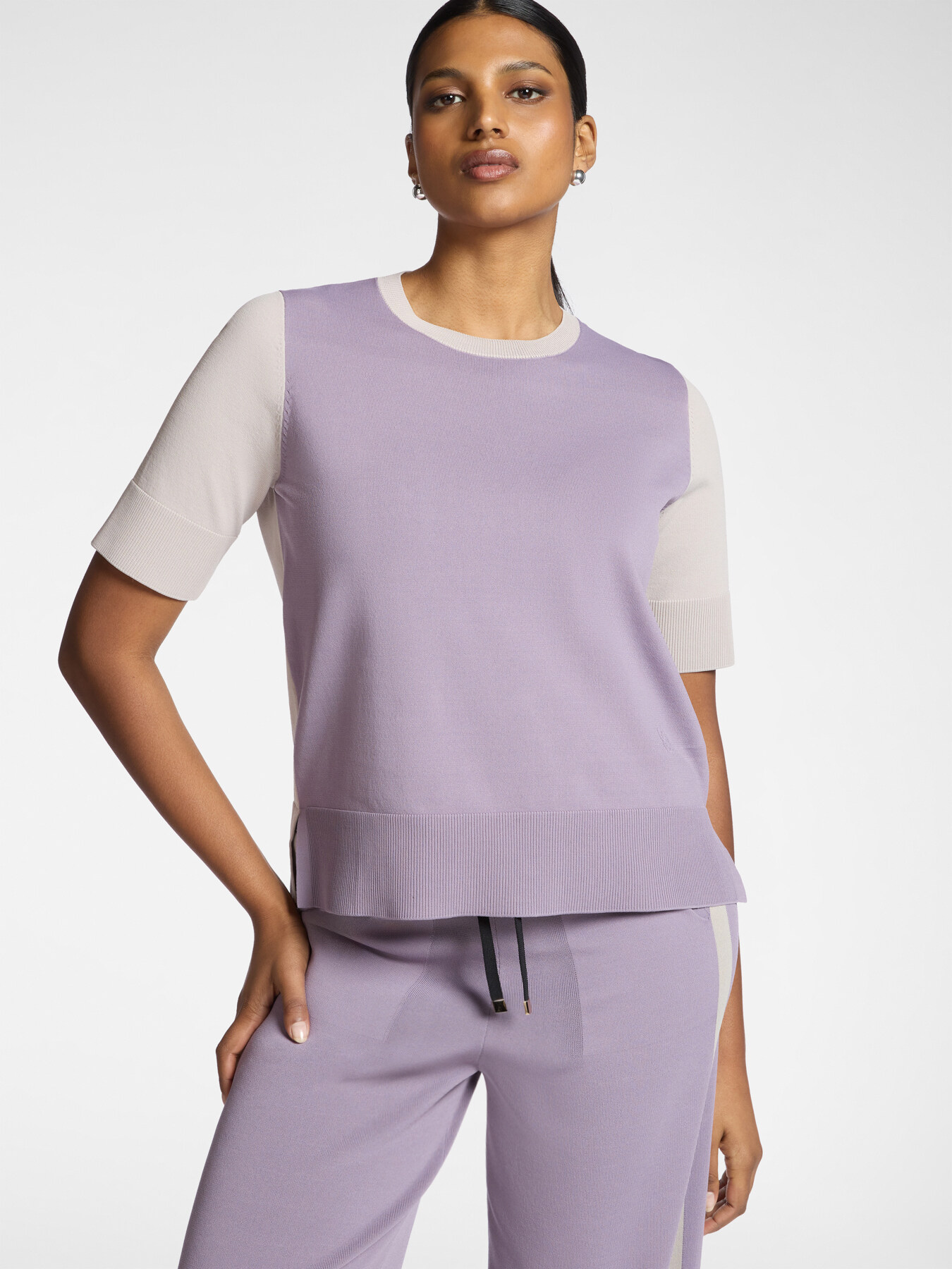 Maglia girocollo maniche corte