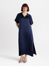 Robe longue en satin image number 2