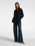Long cardigan with collar image number 2