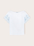 T-shirt with embroidered sleeves image number 4