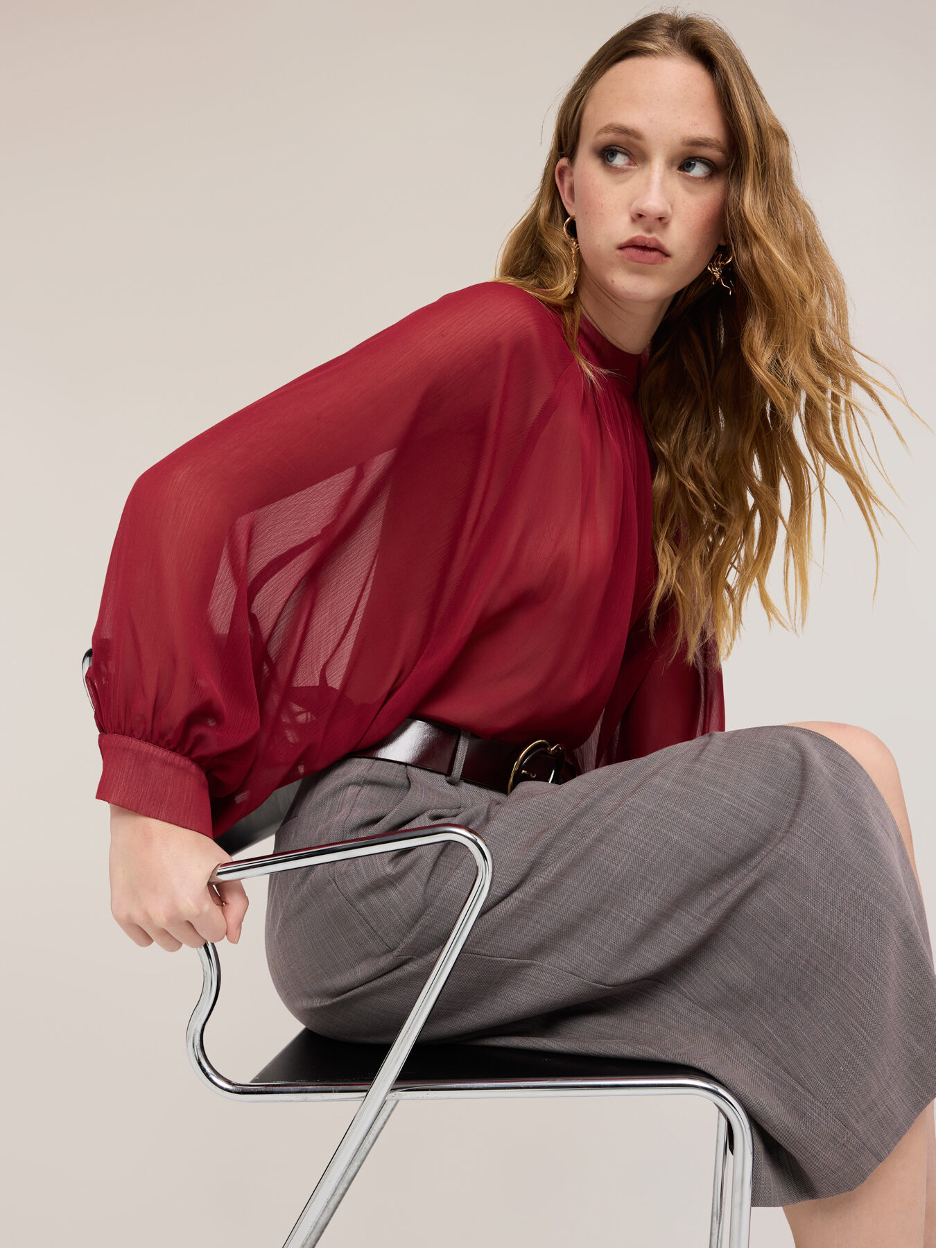 Georgette blouse image number 3