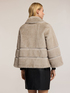 Teddy effect jacket with zip image number 1
