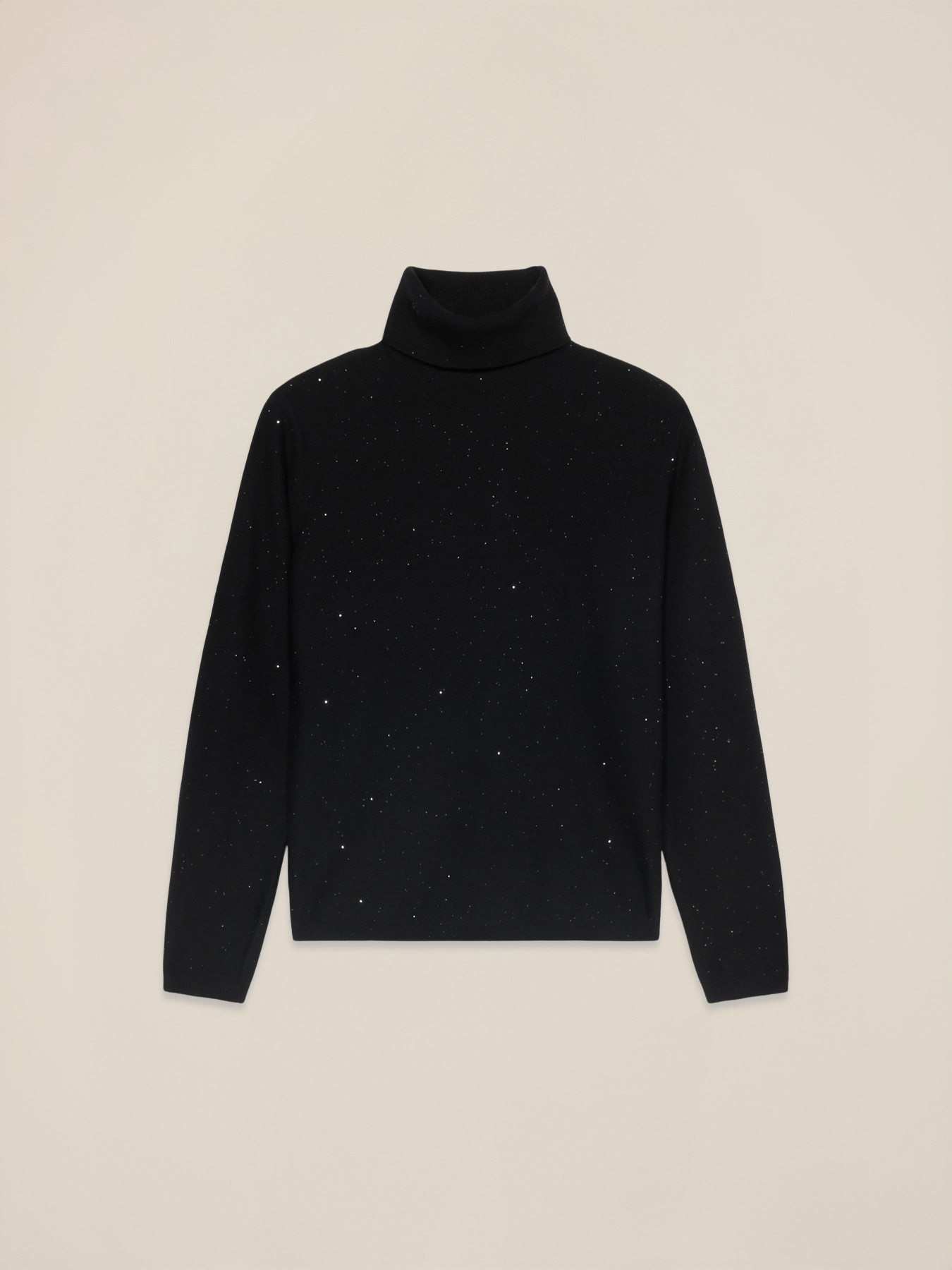 Rollkragenpullover mit Pailletten image number 3