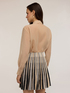 Camicia in organza con tasche image number 1