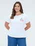 Jersey t-shirt with New York embroidery image number 0