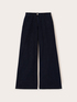 Wide leg blue rinse jeans image number 3