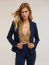 Unlined blazer in milano stitch image number 0