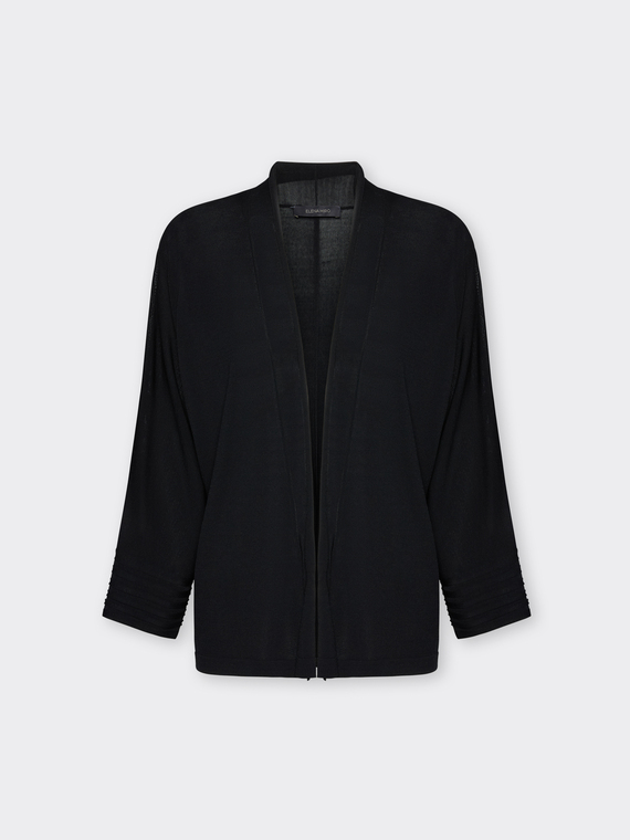 Viscose blend cardigan