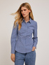 Camicia in popeline a righe image number 2