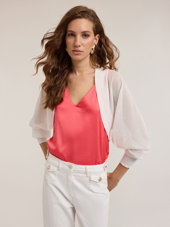 Lightweight knit shrug